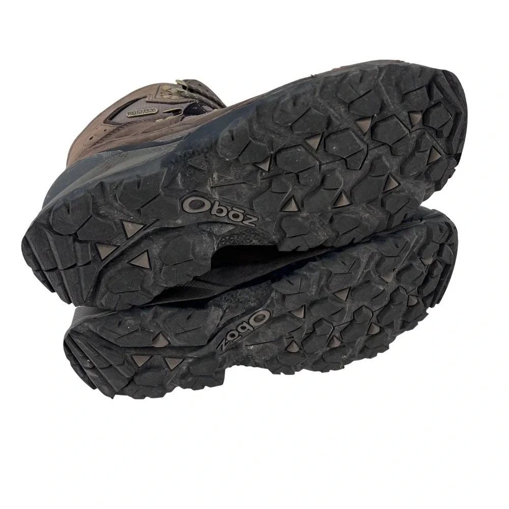 Oboz Wind River Hiking Boots Men 11 Brown Waterproof Leather B-Dry